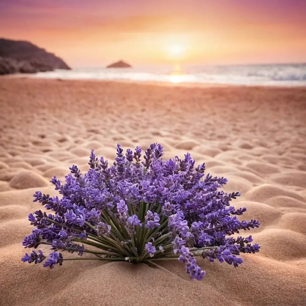 Vela de Lavanda